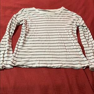 Girls bell sleeve top